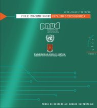 informe sobre capacidad tecnologica - Desarrollo Humano en Chile