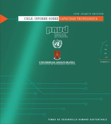 informe sobre capacidad tecnologica - Desarrollo Humano en Chile