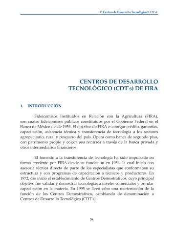 CENTROS DE DESARROLLO TECNOLÓGICO (CDT´s) DE ... - Alide