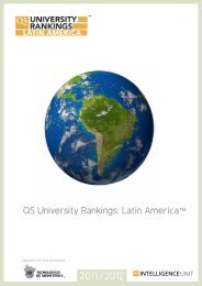 QS - International Observatory on Academic Ranking and Excellence