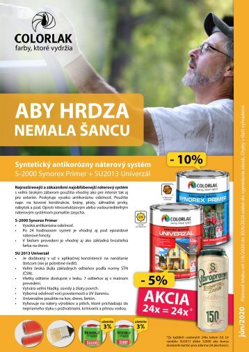 COLORLAK_Aby hrdza nemala šancu_JÚN 2020