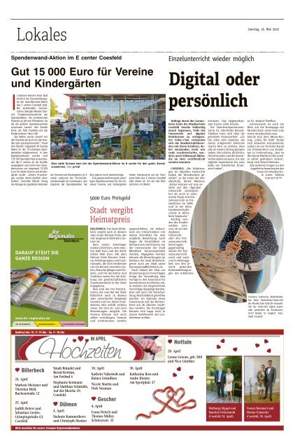 Stadtanzeiger Duelmen kw 20