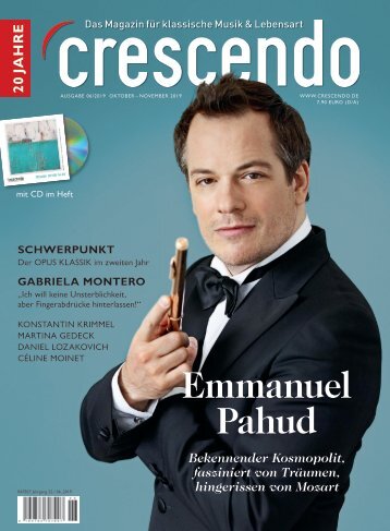 CRESCENDO 6/19 Oktober-November 2019