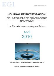 journal de investigación - Campus Puebla - Tecnológico de Monterrey