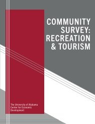 Community Survey: Recreation and Tourism