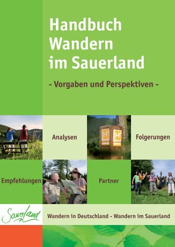 Dem Wald zuliebe! - Sauerland-Tourismus