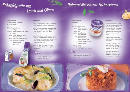 Rama Cremefine Broschüre - bei Rama