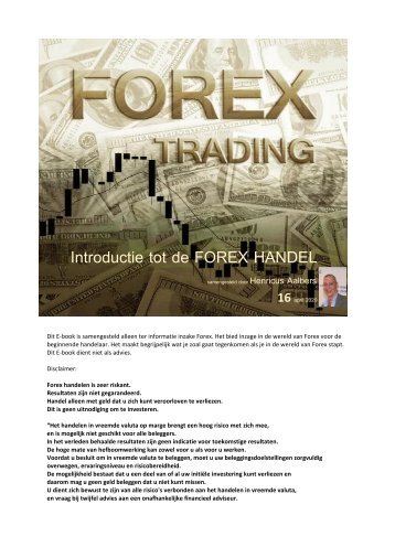 Introductie tot de FOREX HANDEL