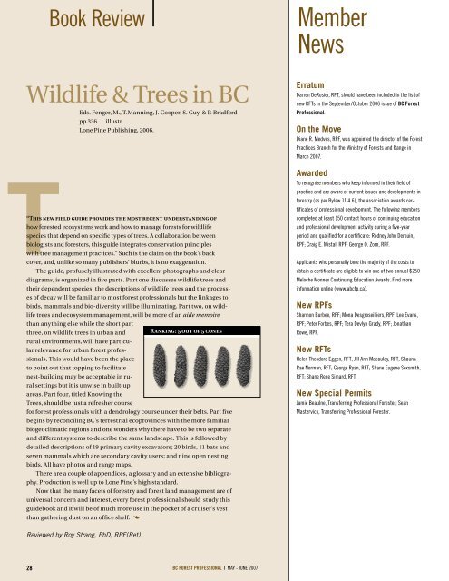T - Association of BC Forest Professionals