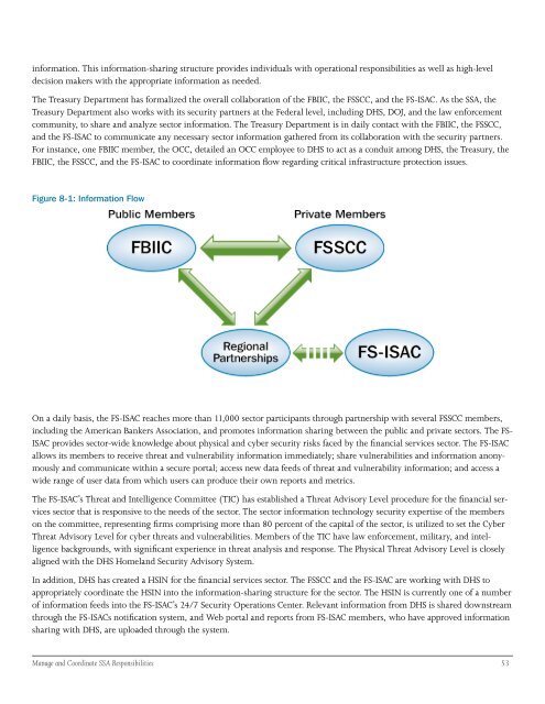 Banking and Finance Sector-Specific Plan - U.S. Department of ...