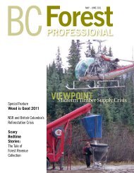 VIEWPOINT - Association of BC Forest Professionals