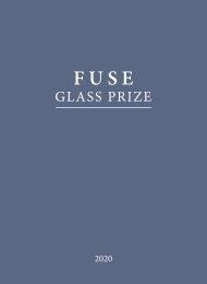 FUSE Glass Prize 2020 Catalogue