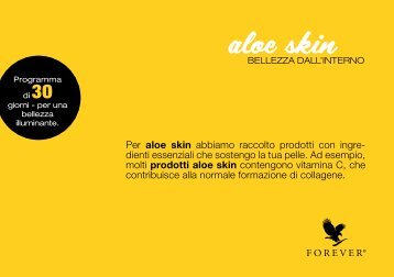 Brochure aloe skin