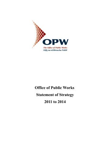 Chapter 4 - Office of Public Works