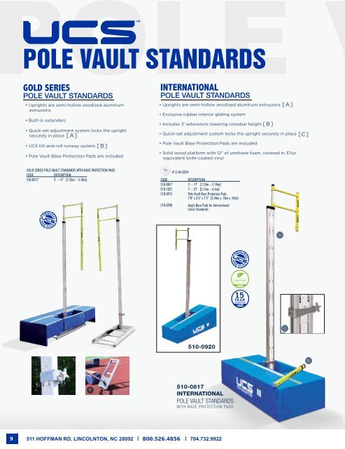 UCS Track & Field plus Strength catalog