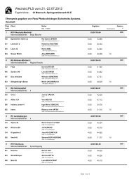 10 Mannsch. - RFV Wechold-Martfeld