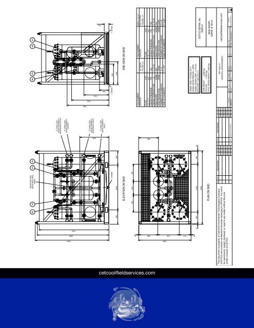 CrudeSorb RFV 1000 Max Flow Rate 2.4m3 - CETCO Oilfield Services