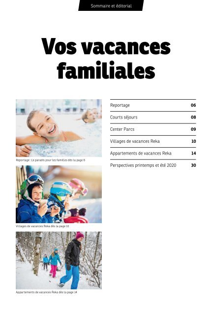 Vacances d`hiver en famille