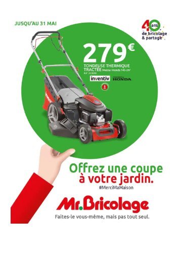 MrBricolage 13 mai-31 mai 2020