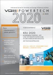 Vgb Powertech 9 International Journal For Generation And Storage Of Electricity And Heat