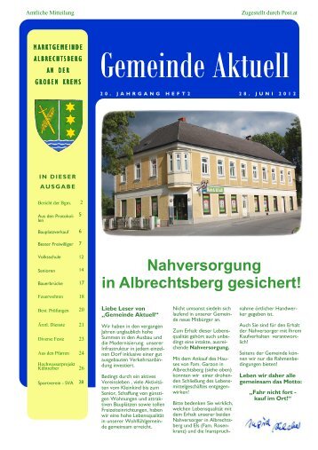 (4,02 MB) - .PDF - Marktgemeinde Albrechtsberg an der großen Krems