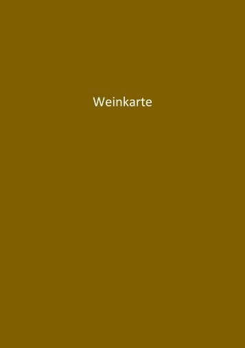 Weinkarte neu