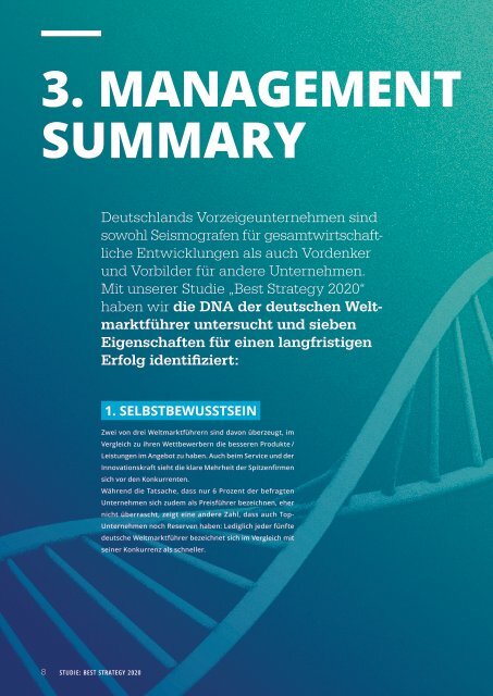 Studie Best Strategy 2020 - Die Entschlüsselte DNA der Weltmarktführer