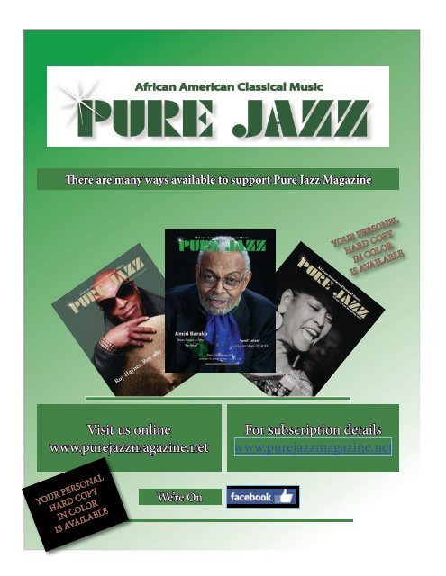 PJM Newsletter  Quincy Jones -May