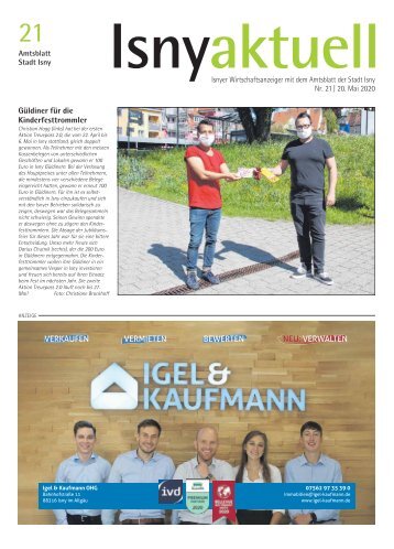 Isny Aktuell 20.05.2020