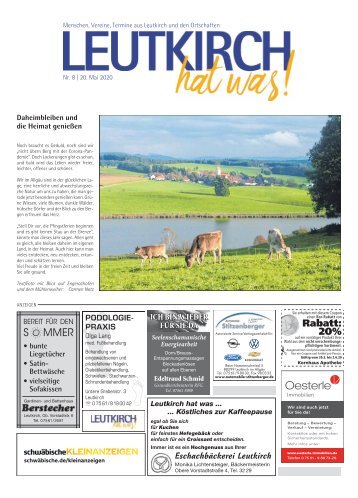 Leutkirch hat was 20.05.2020
