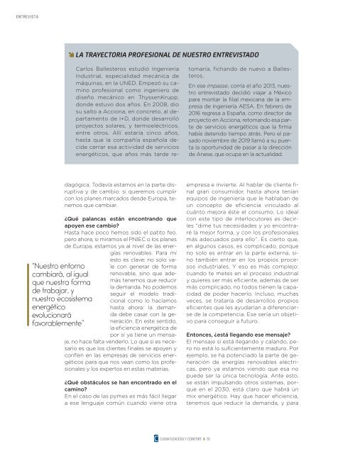 Revista Cuadernos de Climatización y Confort [C de Comunicación] - Número 0. Mayo 2020