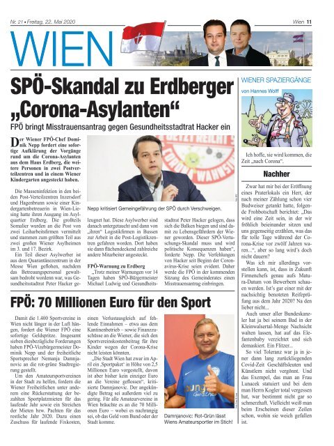 FPÖ fordert Ende der Corona-Maskerade!