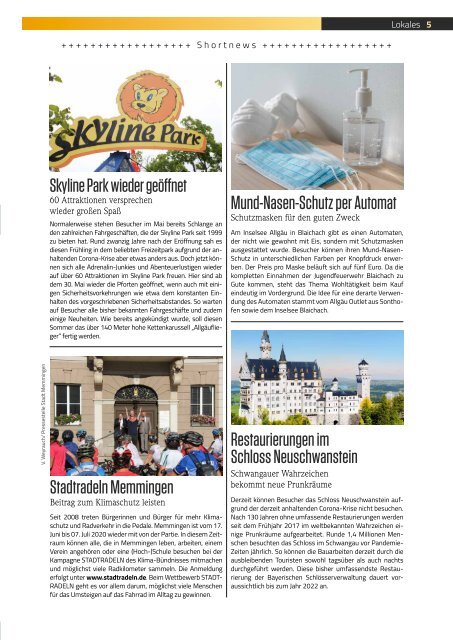 TRENDYone | Das Magazin – Allgäu – Juni 2020