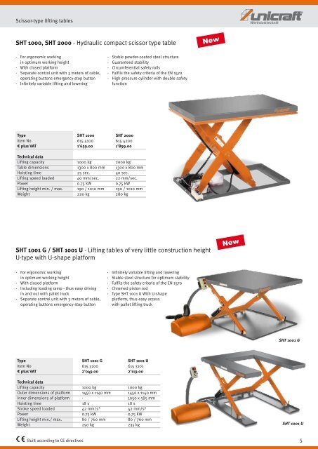 catalogue 2012 Lifting and workshop technique - catalogues ...