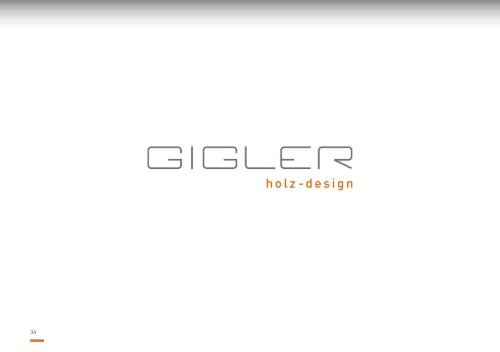 GIGLER holz-design_lookbook