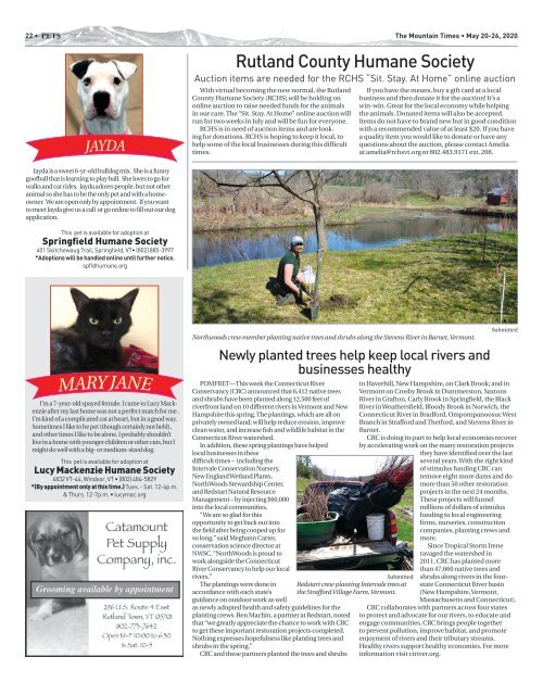 Mountain Times - Volume 49, Number 21 - May 20-26, 2020