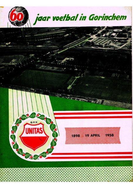 GVV Unitas Jubileumboek 1958