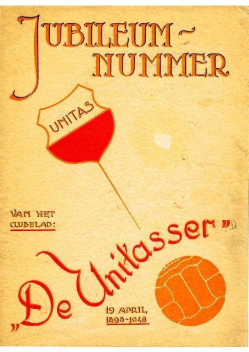 GVV Unitas Jubileumboek 1948