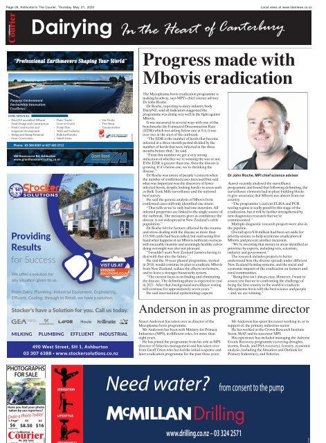 Ashburton Courier: May 21, 2020