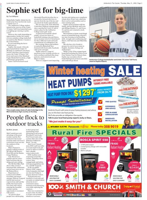 Ashburton Courier: May 21, 2020