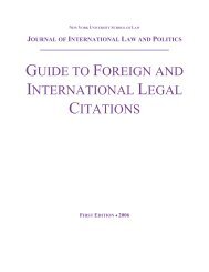 Guide to Foreign and International Legal Citations - New York ...