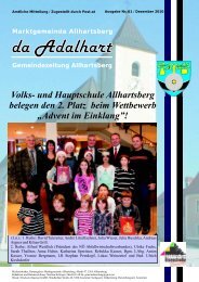 Volks- und Hauptschule Allhartsberg belegen den 2. Platz beim ...