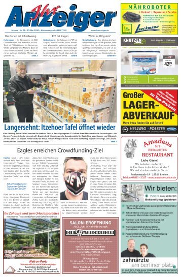 Ihr Anzeiger Itzehoe 21 2020