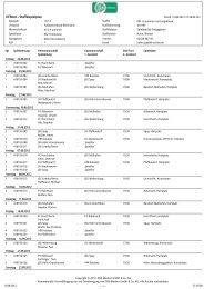 DFBnet - Staffelspielplan - 1 - - SV Pfaffendorf