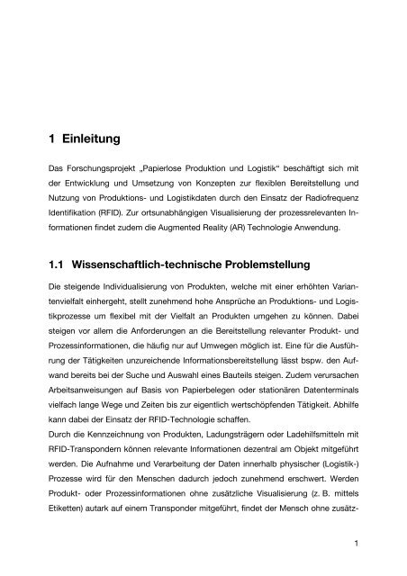 Forschungsbericht_Papierlose Produktion_15666 ... - Die BVL
