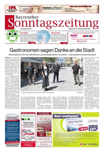 2020-05-24 Bayreuther Sonntagszeitung