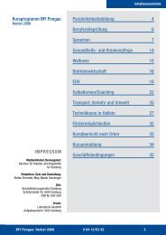 Persönlichkeitsbildung 4 Berufsreifeprüfung 6 ... - Arbeiterkammer