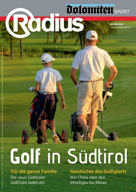 Golf in Südtirol 2020