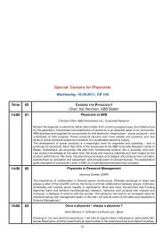 Special: Careers for Physicists