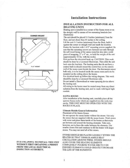 installation guide & owners manual - American Beauty Equipment